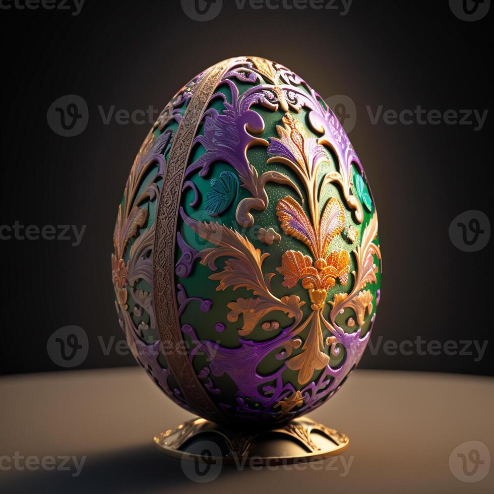 Decorative Colorful Easter eggs images for Easter day photo