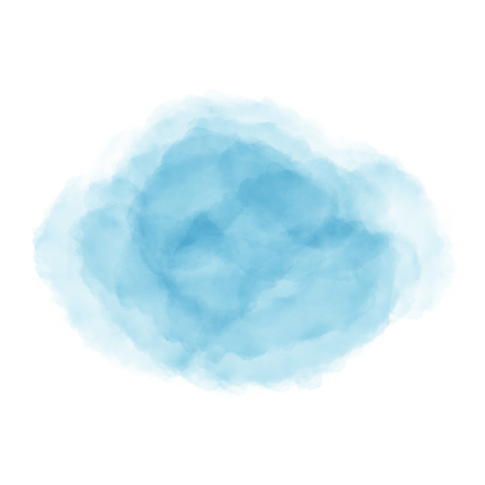 Abstract light blue watercolor for background, Vector soft watercolor