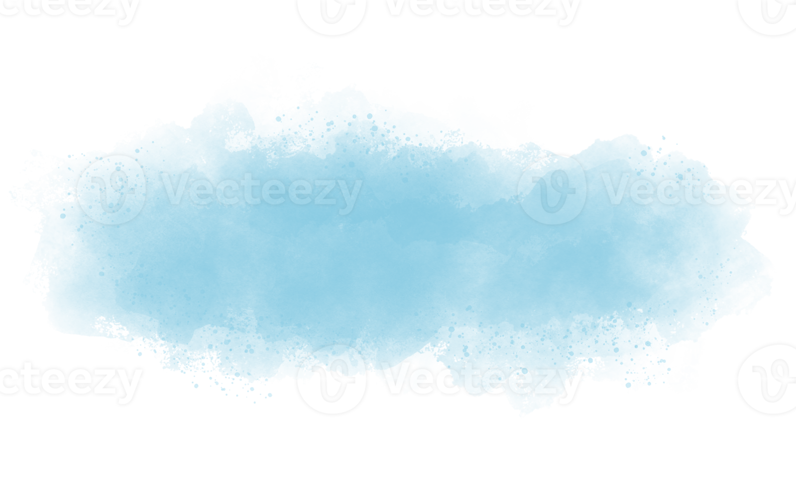 Abstract light blue watercolor for background Vector soft watercolor