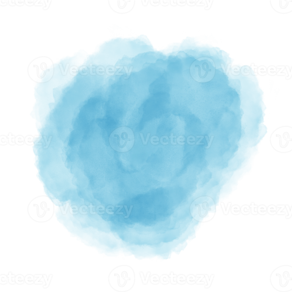 abstract licht blauw waterverf voor achtergrond, vector zacht waterverf plons vlekken achtergrond, achtergrond klodder png