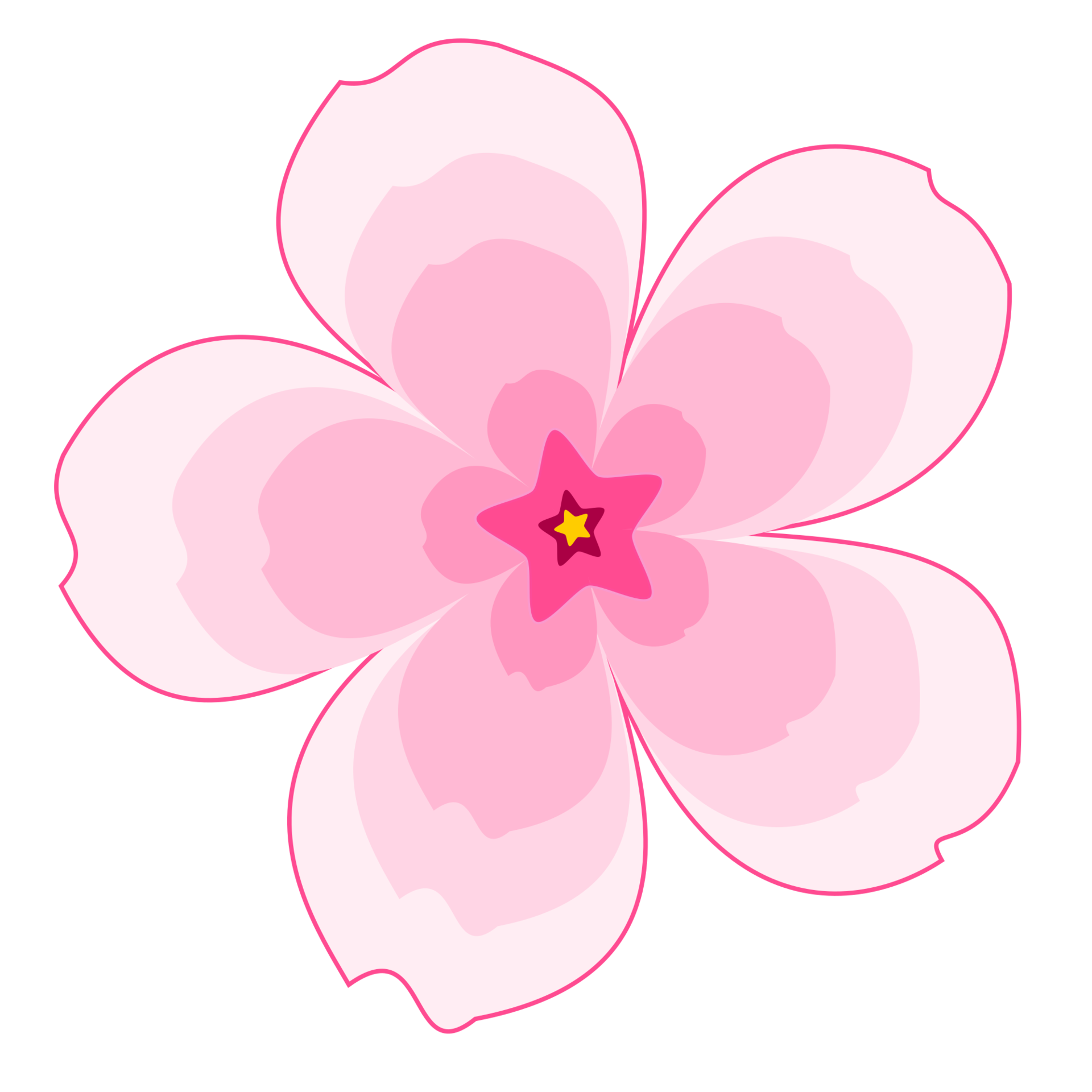 pink flower sakura 22478682 PNG