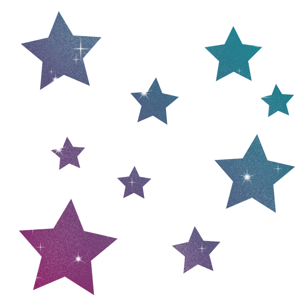 stars pattern design png