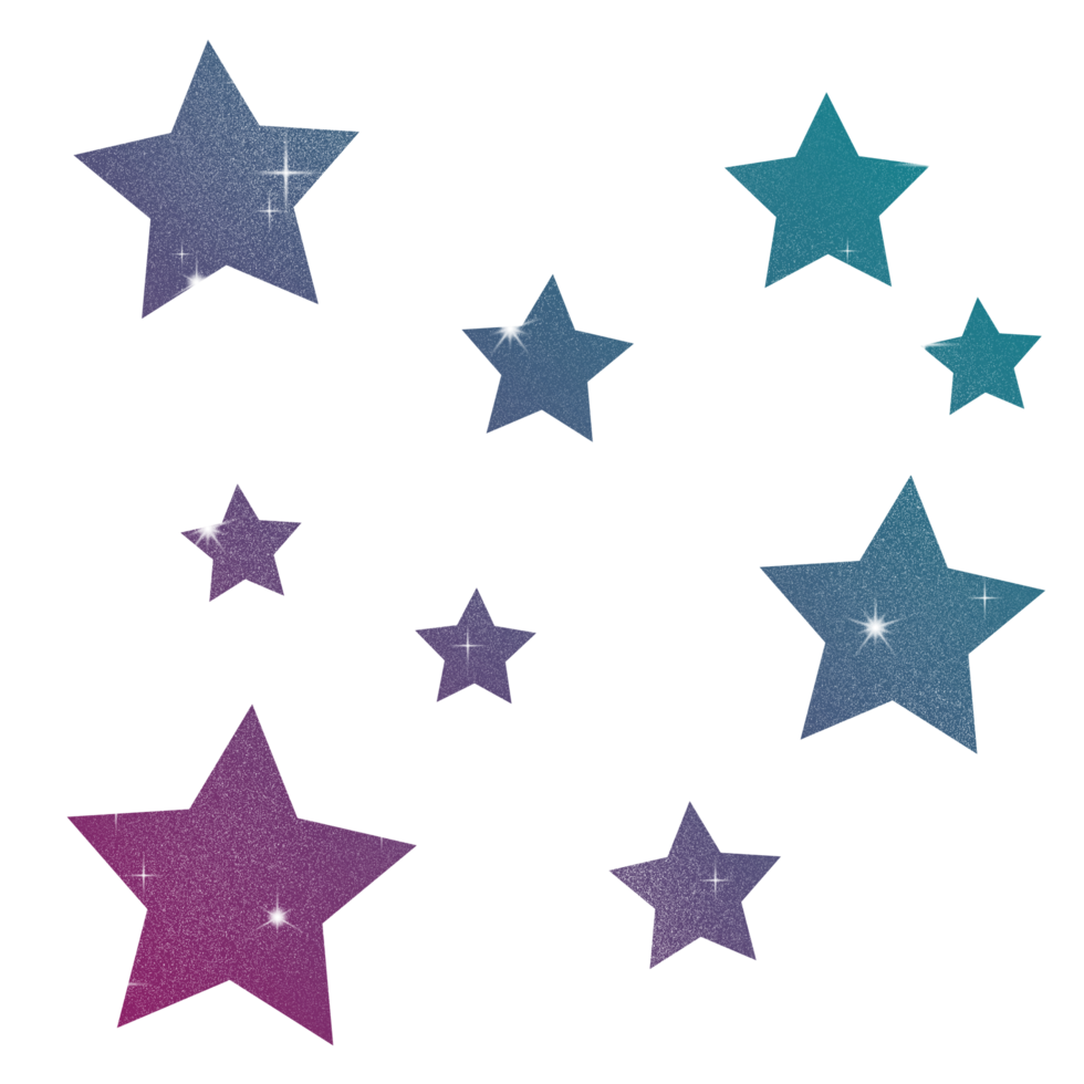 stars pattern design png