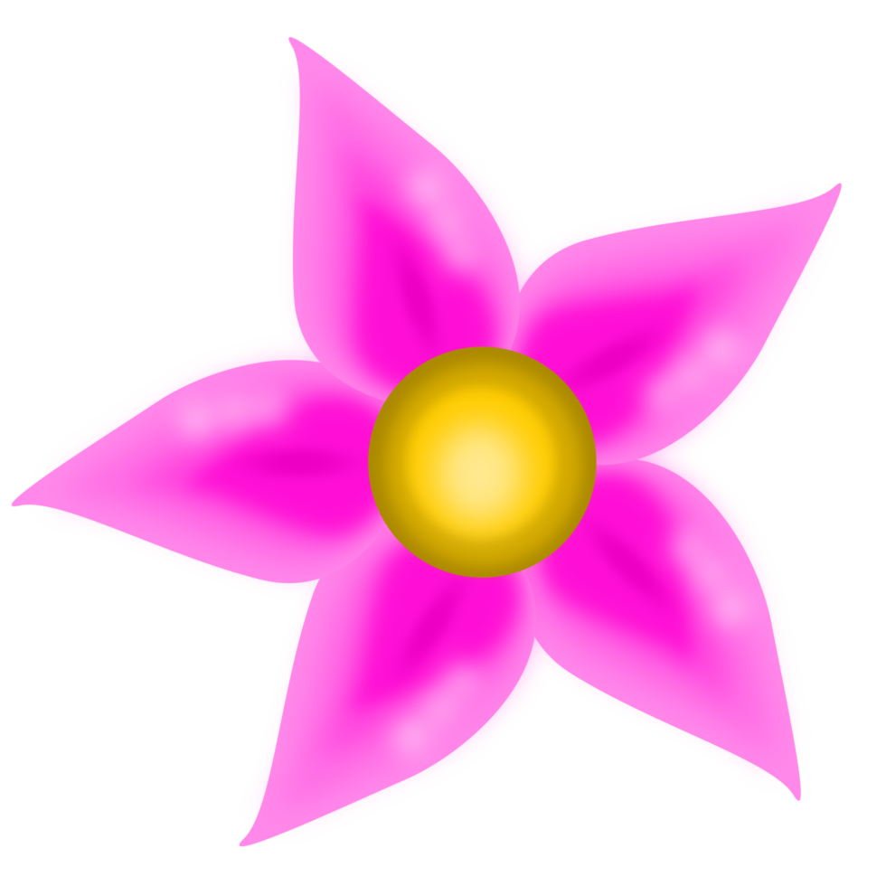 Rosa flor Estrela png