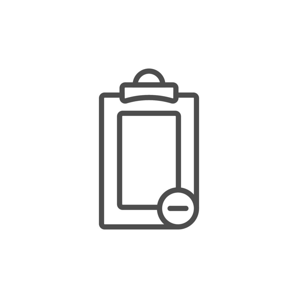 worksheet and document simple icon vector