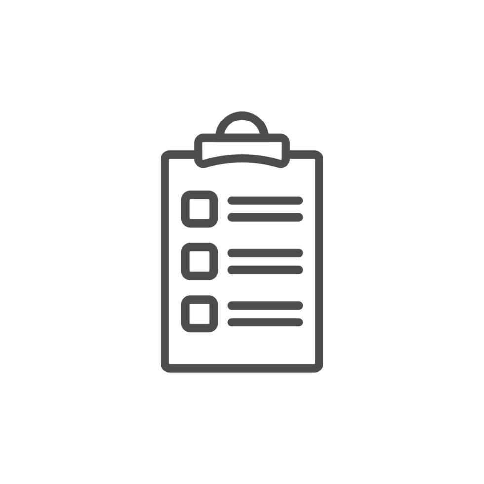 worksheet and document simple icon vector