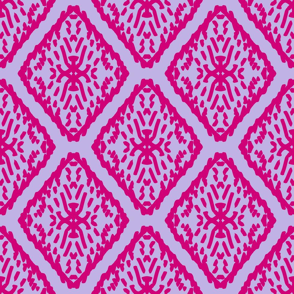 pink geometric ethnic pattern traditional illustration background photo