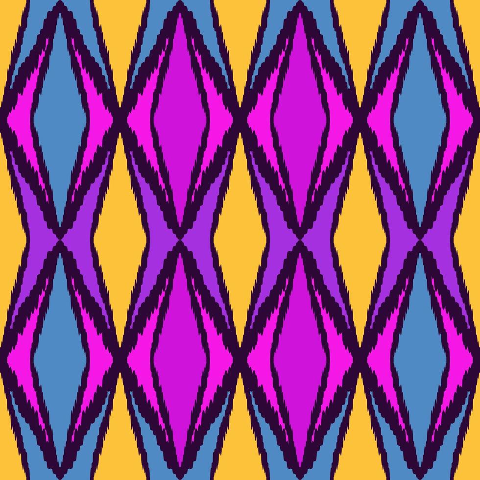pink geometric ethnic pattern traditional illustration background photo