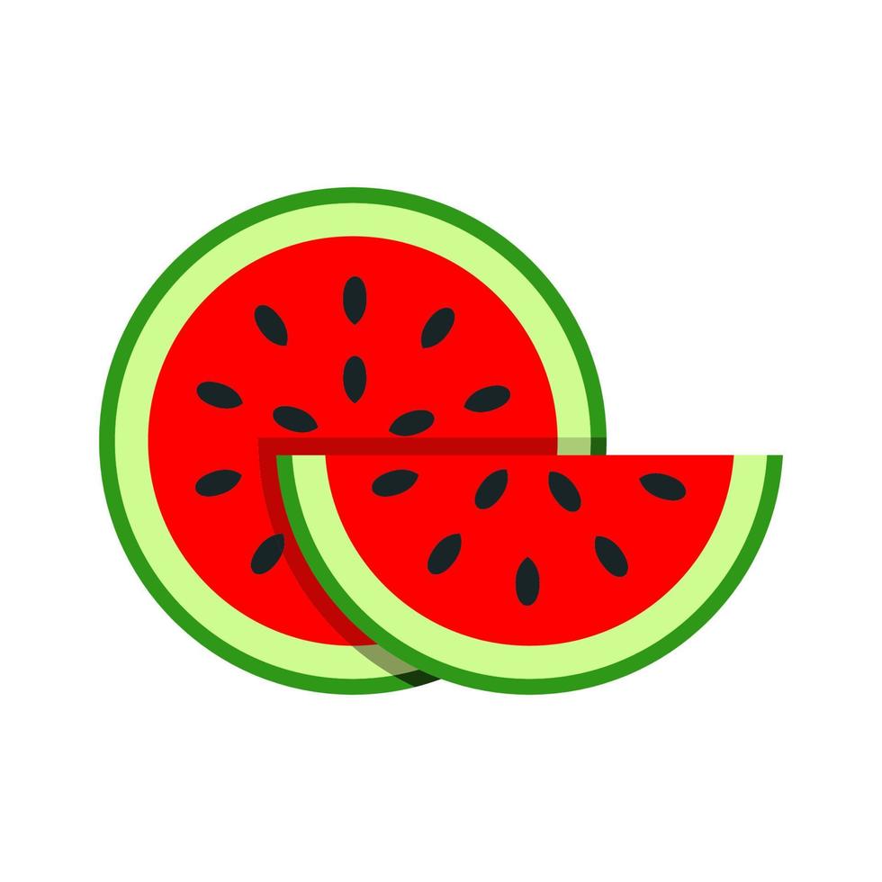 watermelon icon design vector template