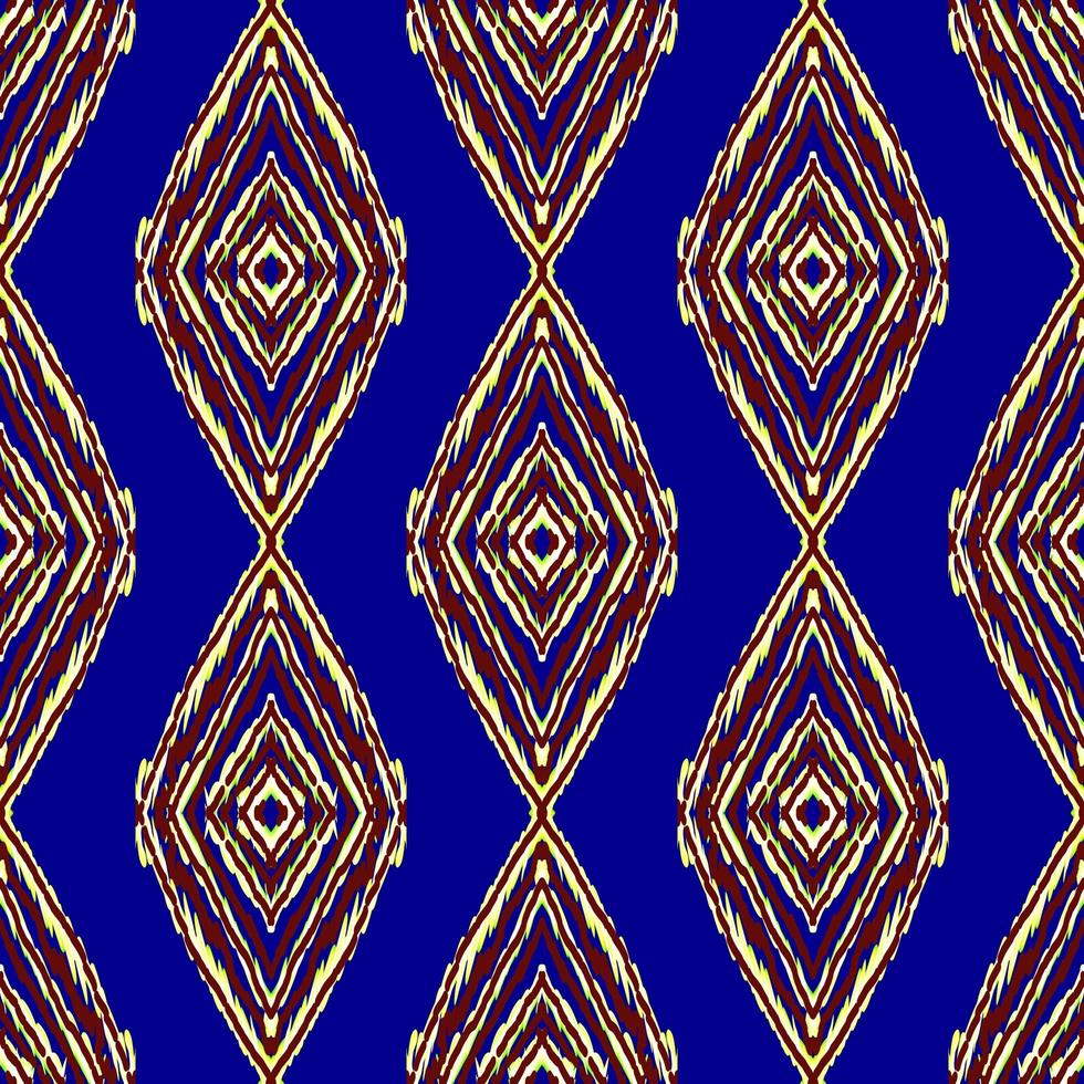 brown geometric ethnic pattern traditional illustration background photo