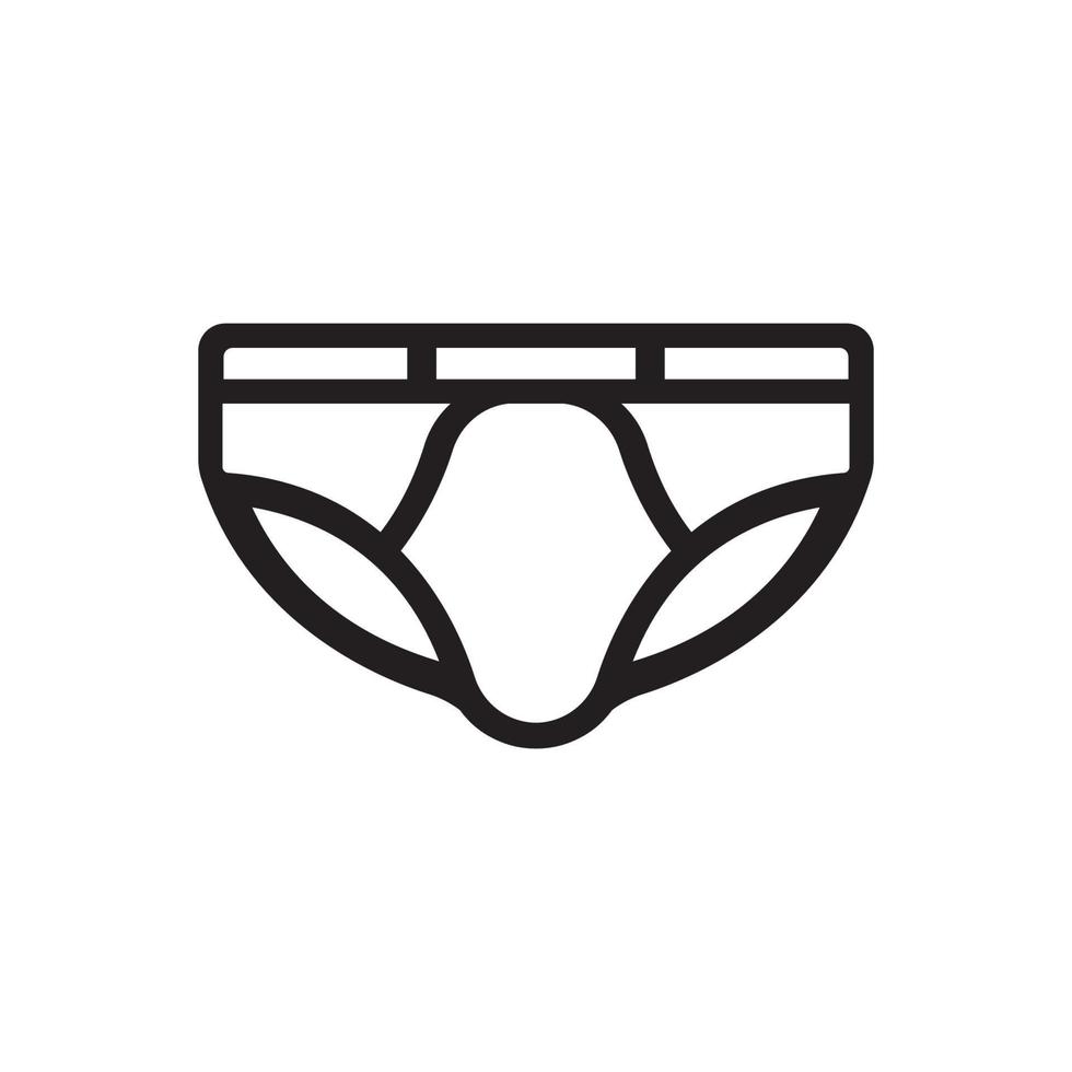 Underpants icon symbol illustration design template vector