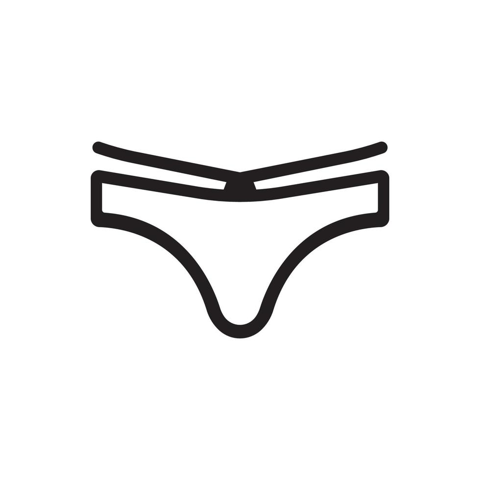 Underpants icon symbol illustration design template vector