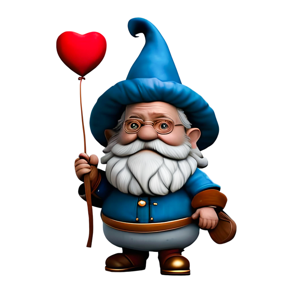 Gnomes Valentine Clipart Free Vector png
