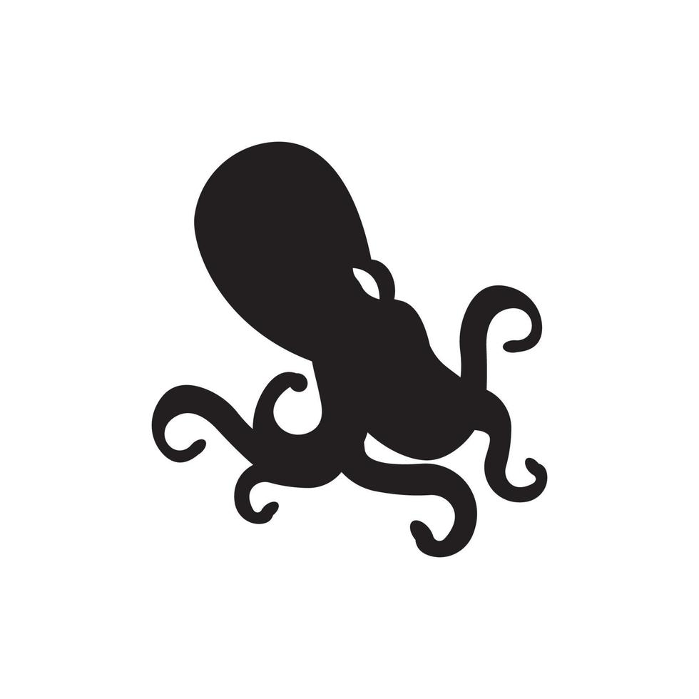 Octopus Logo design vector template. Symbol concept icon.