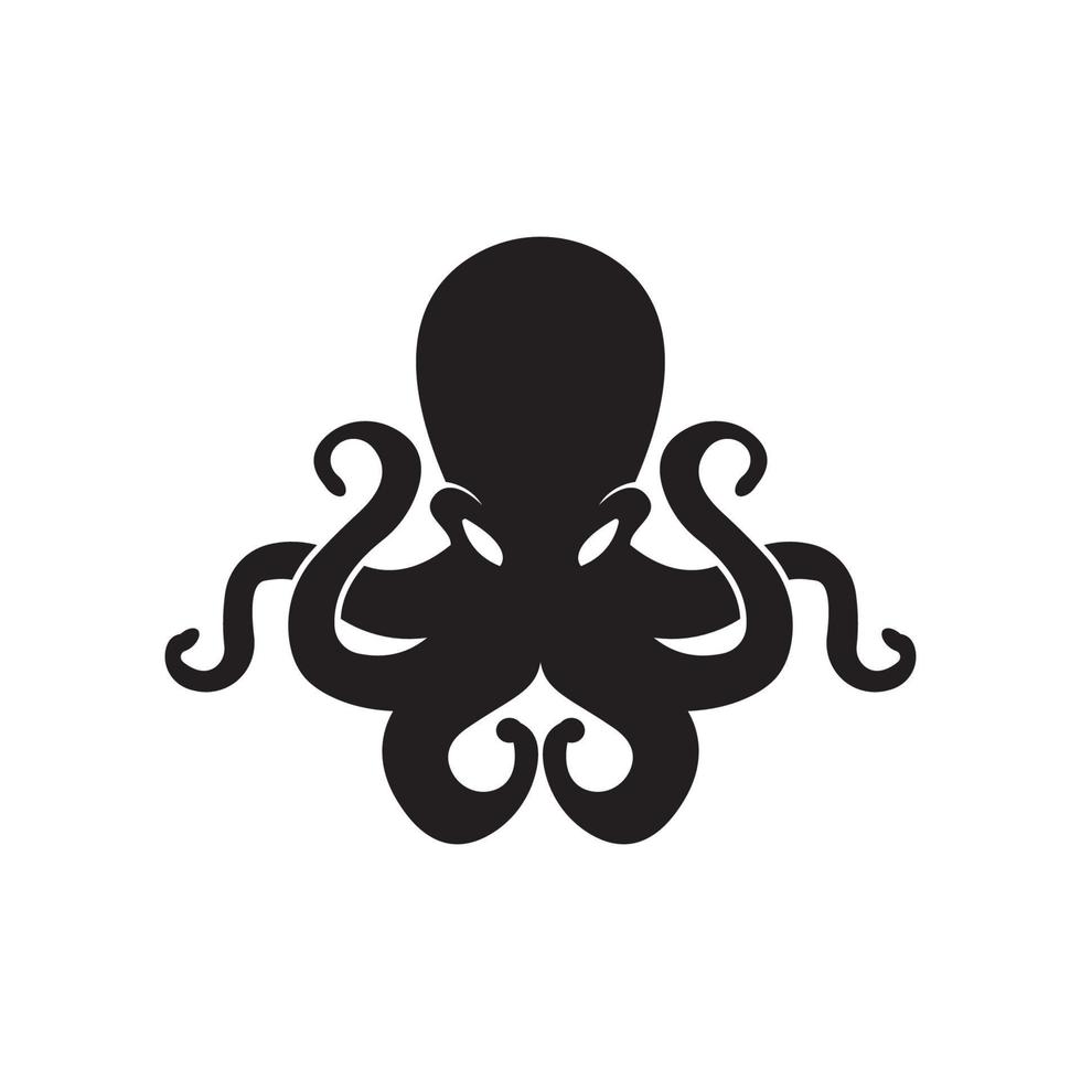 Octopus Logo design vector template. Symbol concept icon.