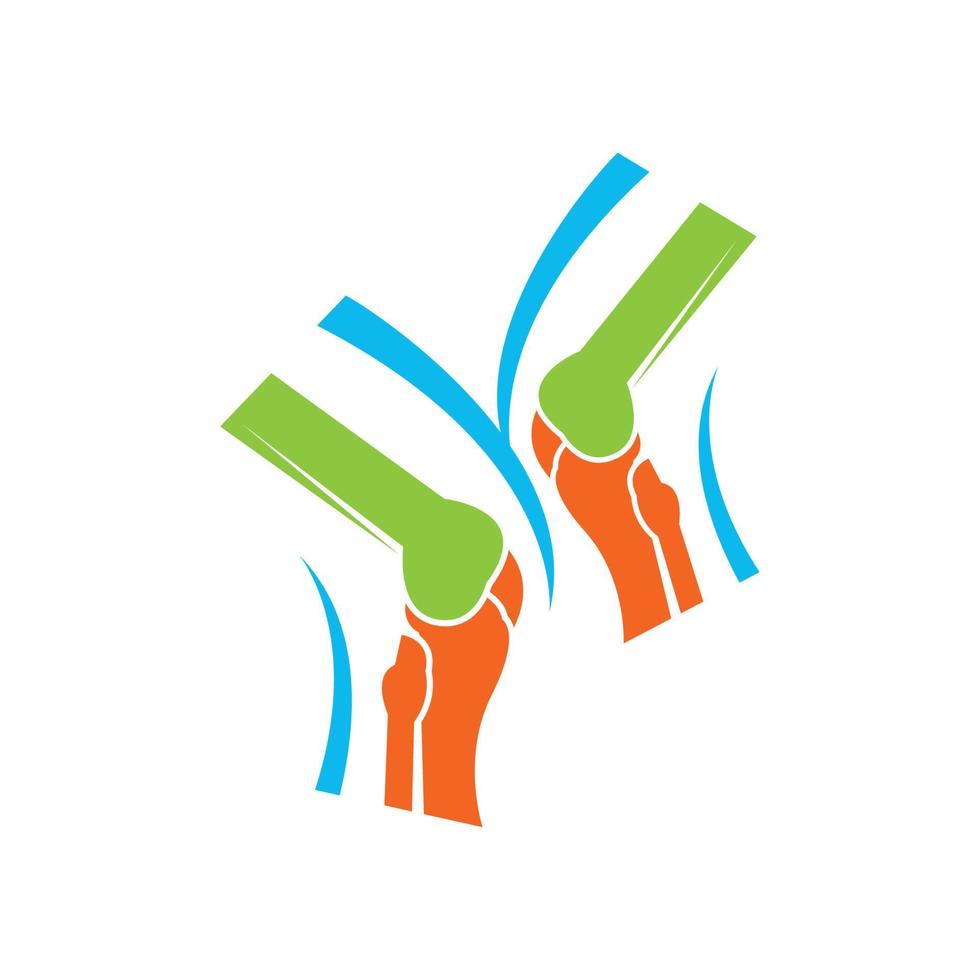 Bone joints icon logo,vector illustration symbol design vector