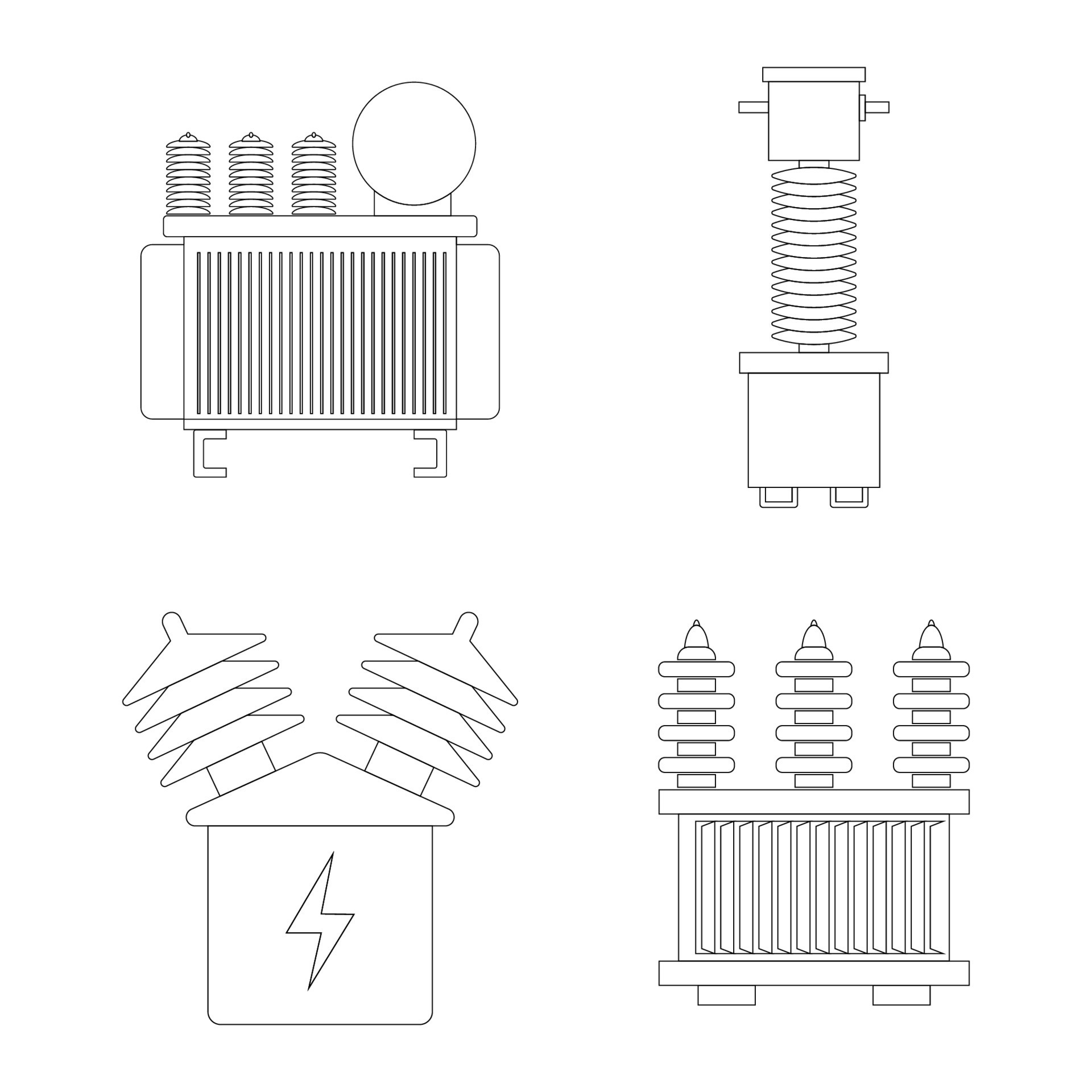 high voltage electrical transformer icon 22479695 Vector Art at Vecteezy