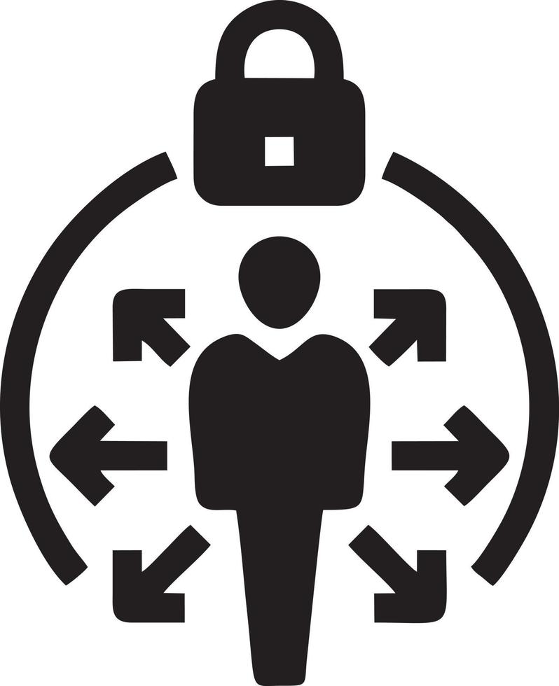 Lock security icon symbol vector image. Illustration of the key secure access system vector design. EPS 10