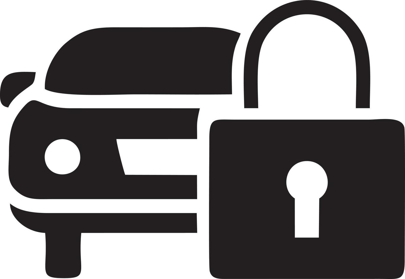 Lock security icon symbol vector image. Illustration of the key secure access system vector design. EPS 10