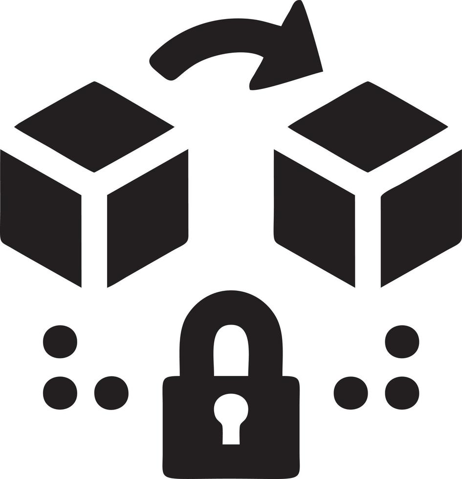 Lock security icon symbol vector image. Illustration of the key secure access system vector design. EPS 10