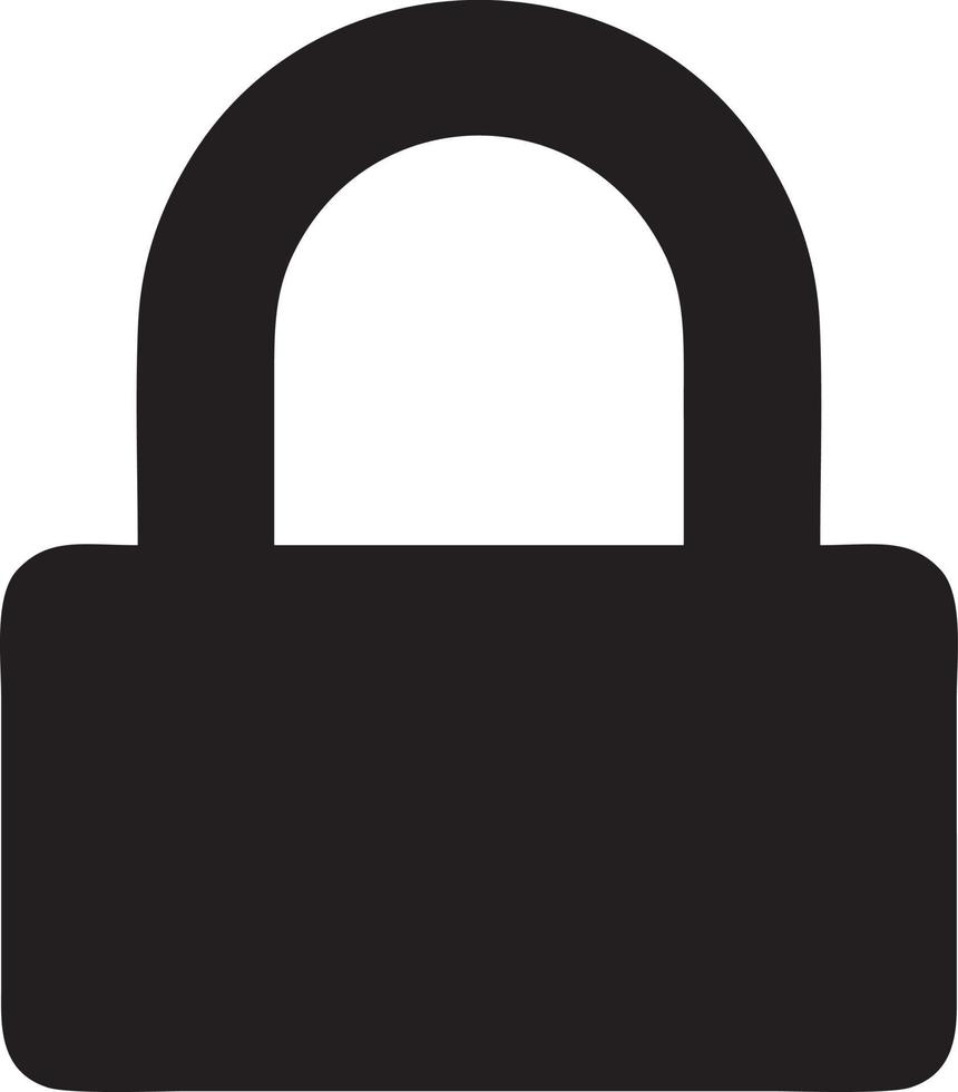 Lock security icon symbol vector image. Illustration of the key secure access system vector design. EPS 10