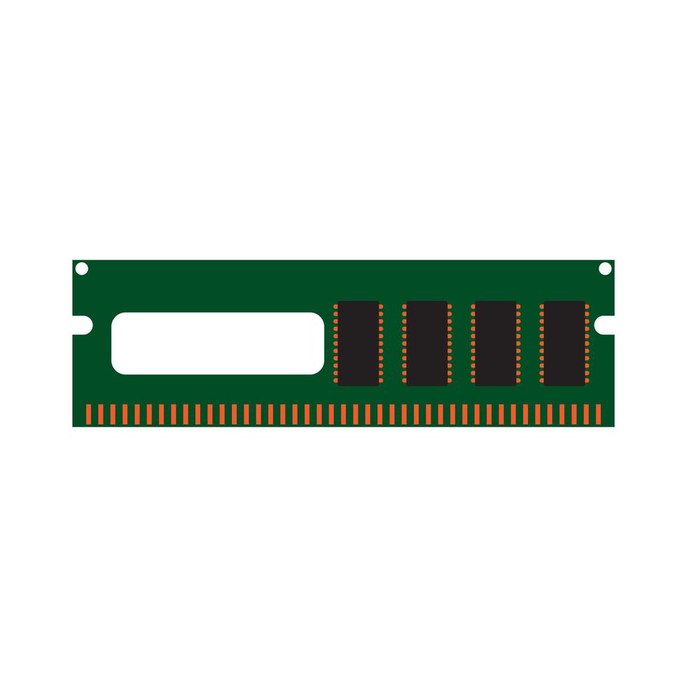 computer RAM icon. vector illustration symbol design