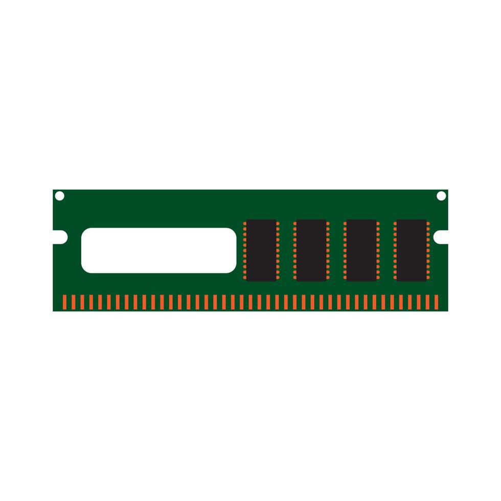 computer RAM icon. vector illustration symbol design