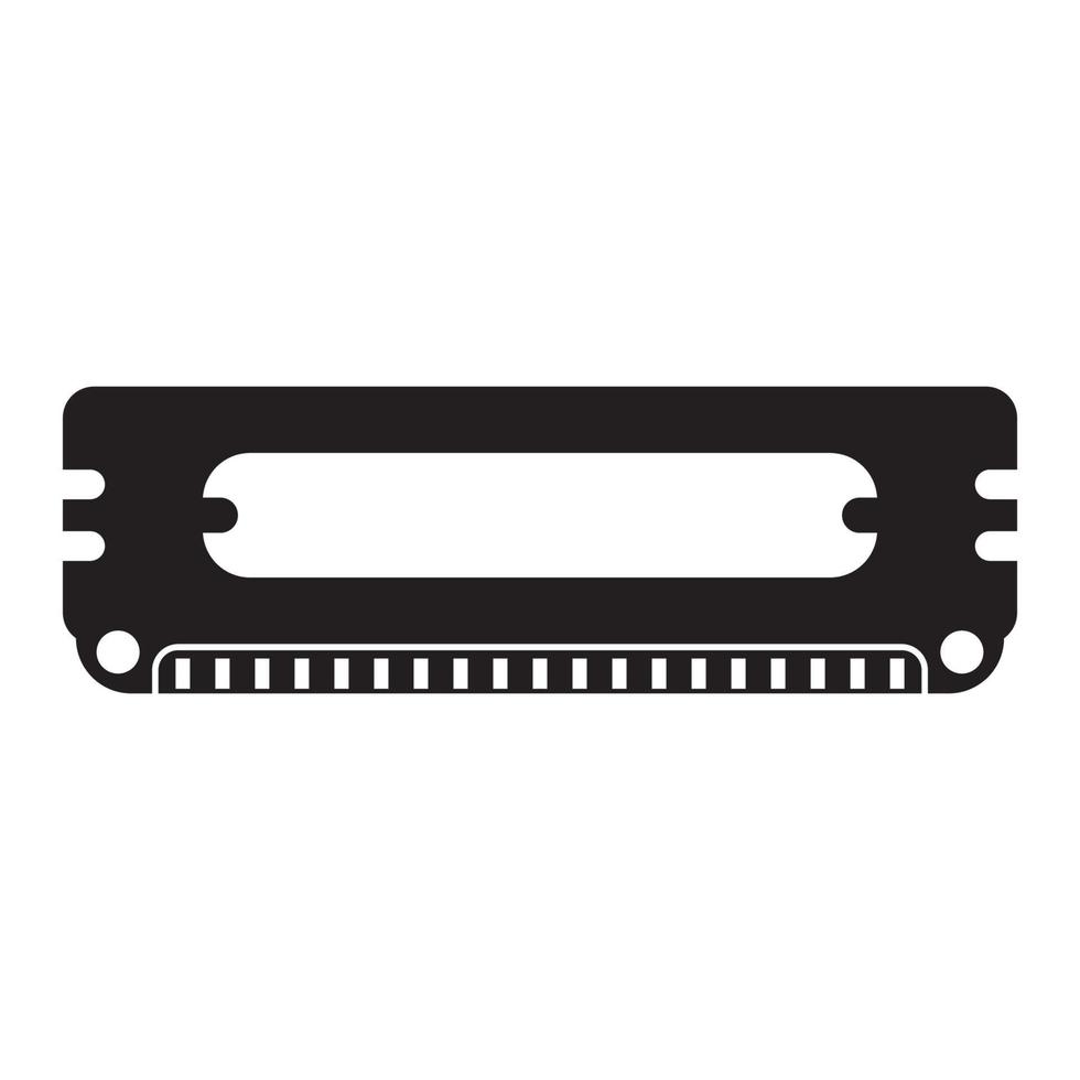 computer RAM icon. vector illustration symbol design