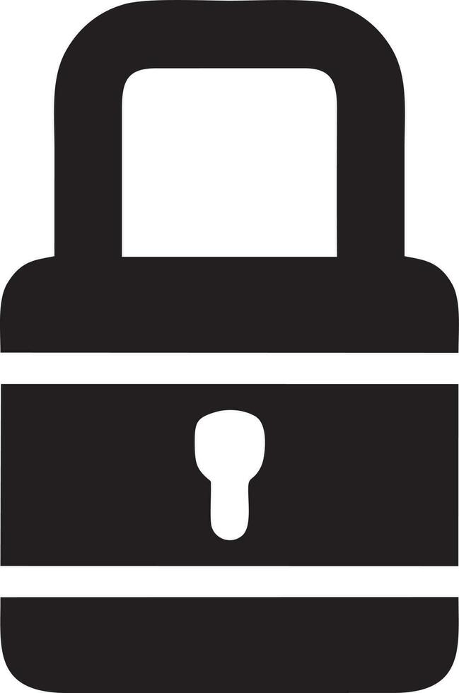 Lock security icon symbol vector image. Illustration of the key secure access system vector design. EPS 10