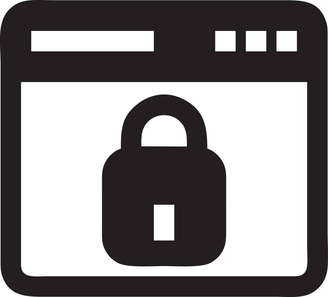 Lock security icon symbol vector image. Illustration of the key secure access system vector design. EPS 10