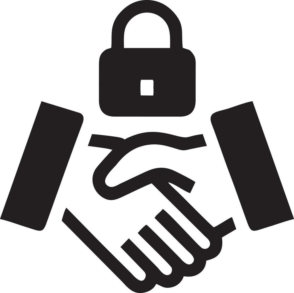 Lock security icon symbol vector image. Illustration of the key secure access system vector design. EPS 10