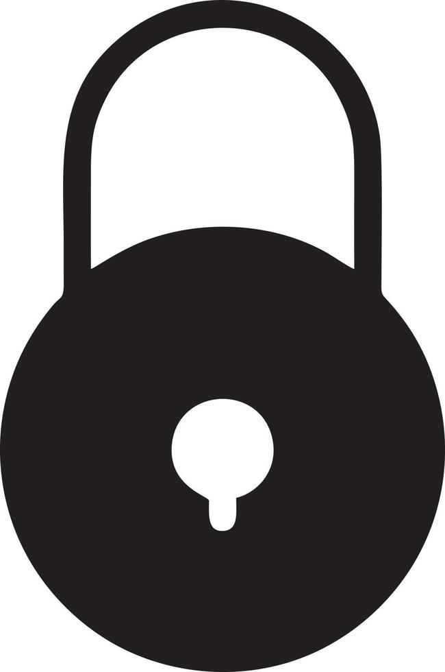 Lock security icon symbol vector image. Illustration of the key secure access system vector design. EPS 10