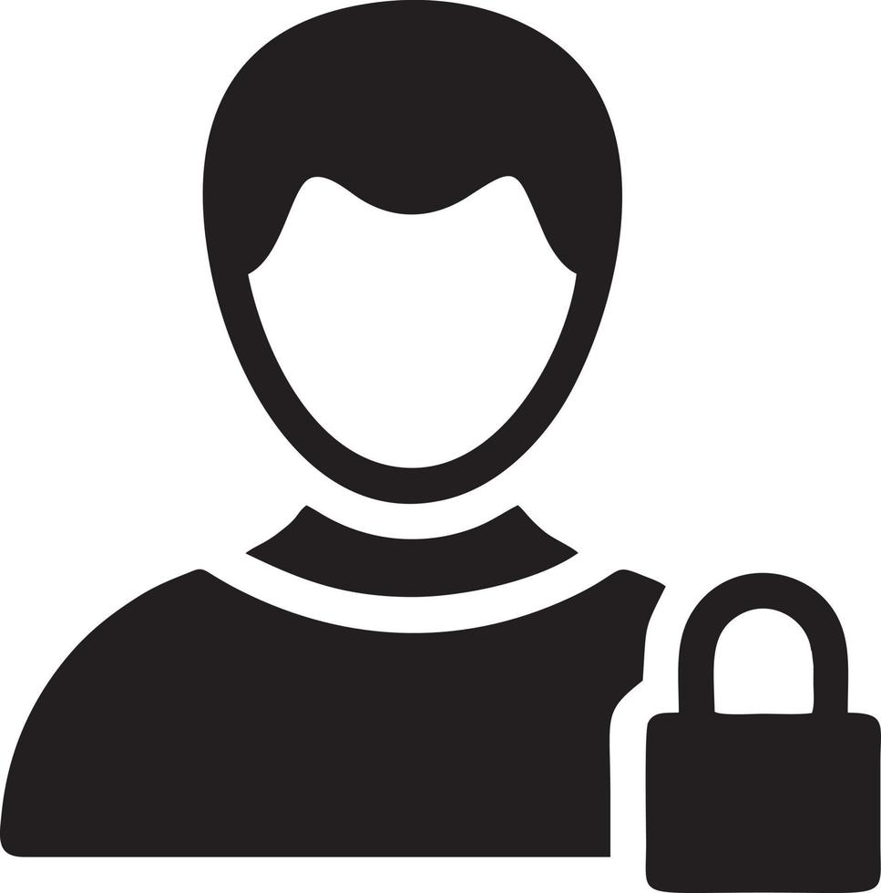 Lock security icon symbol vector image. Illustration of the key secure access system vector design. EPS 10