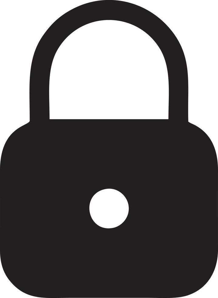 Lock security icon symbol vector image. Illustration of the key secure access system vector design. EPS 10