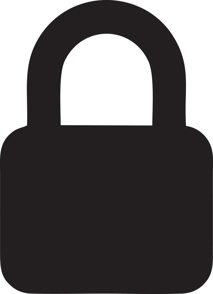 Lock security icon symbol vector image. Illustration of the key secure access system vector design. EPS 10