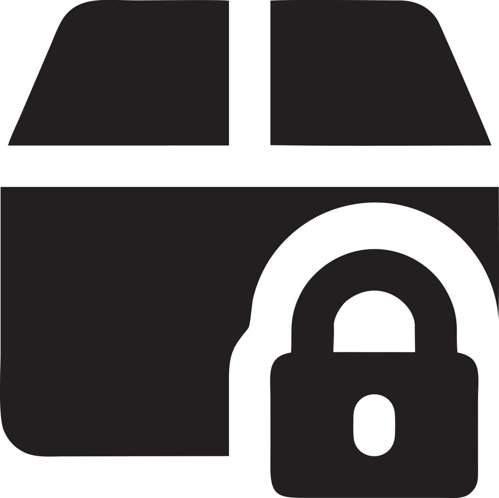 Lock security icon symbol vector image. Illustration of the key secure access system vector design. EPS 10