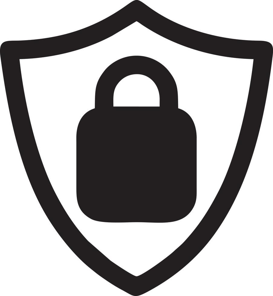 Lock security icon symbol vector image. Illustration of the key secure access system vector design. EPS 10