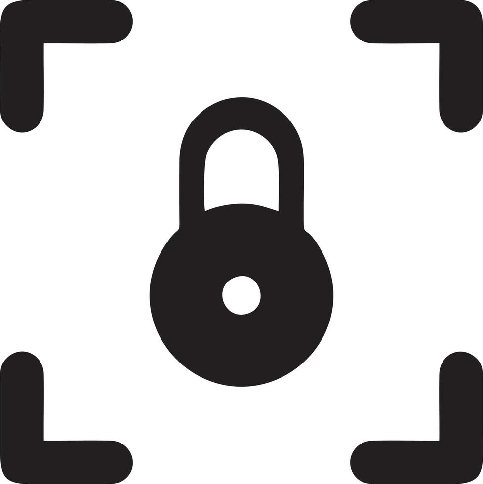 Lock security icon symbol vector image. Illustration of the key secure access system vector design. EPS 10