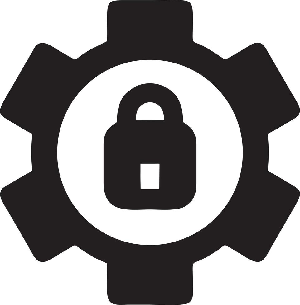 Lock security icon symbol vector image. Illustration of the key secure access system vector design. EPS 10