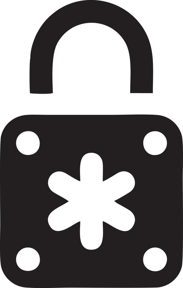 Lock security icon symbol vector image. Illustration of the key secure access system vector design. EPS 10
