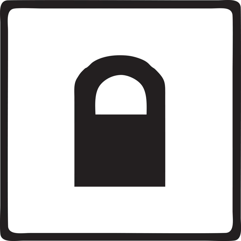 Lock security icon symbol vector image. Illustration of the key secure access system vector design. EPS 10