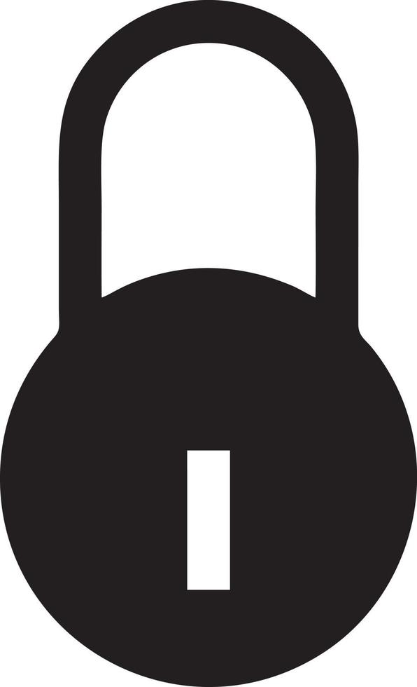 Lock security icon symbol vector image. Illustration of the key secure access system vector design. EPS 10