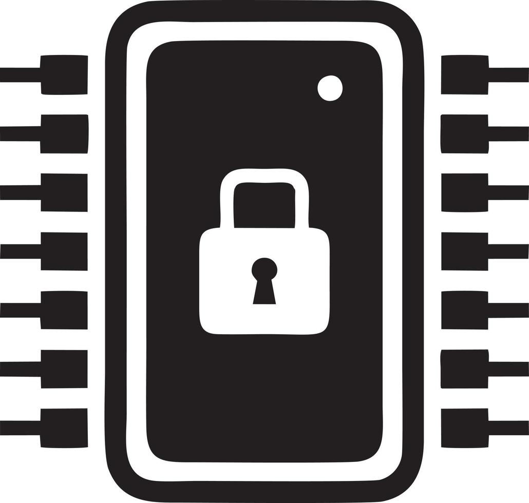 Lock security icon symbol vector image. Illustration of the key secure access system vector design. EPS 10