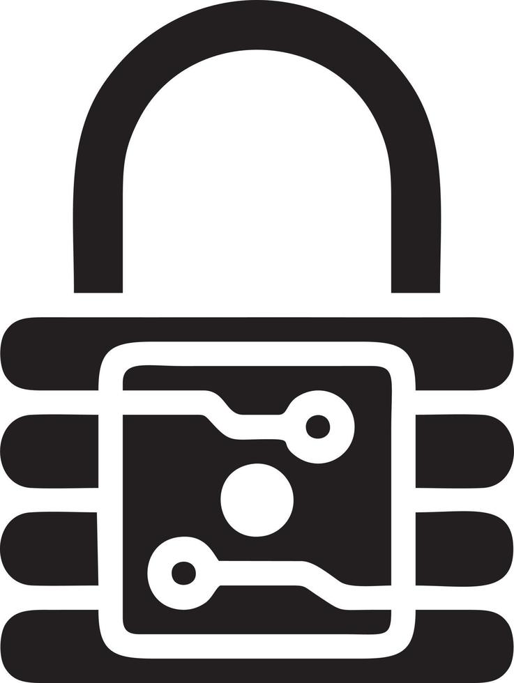 Lock security icon symbol vector image. Illustration of the key secure access system vector design. EPS 10