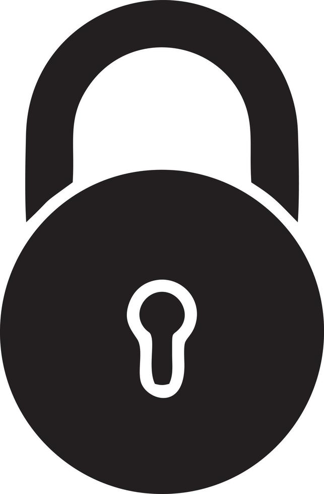Lock security icon symbol vector image. Illustration of the key secure access system vector design. EPS 10