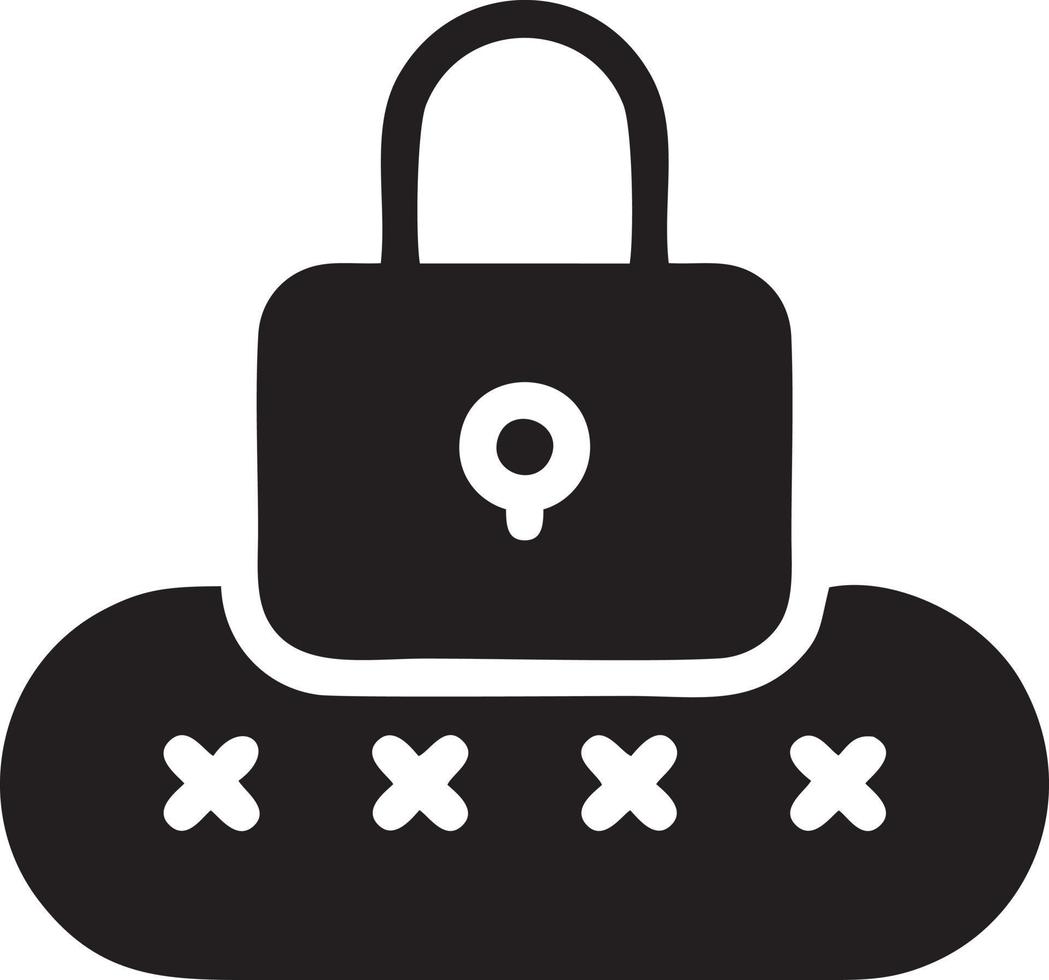 Lock security icon symbol vector image. Illustration of the key secure access system vector design. EPS 10