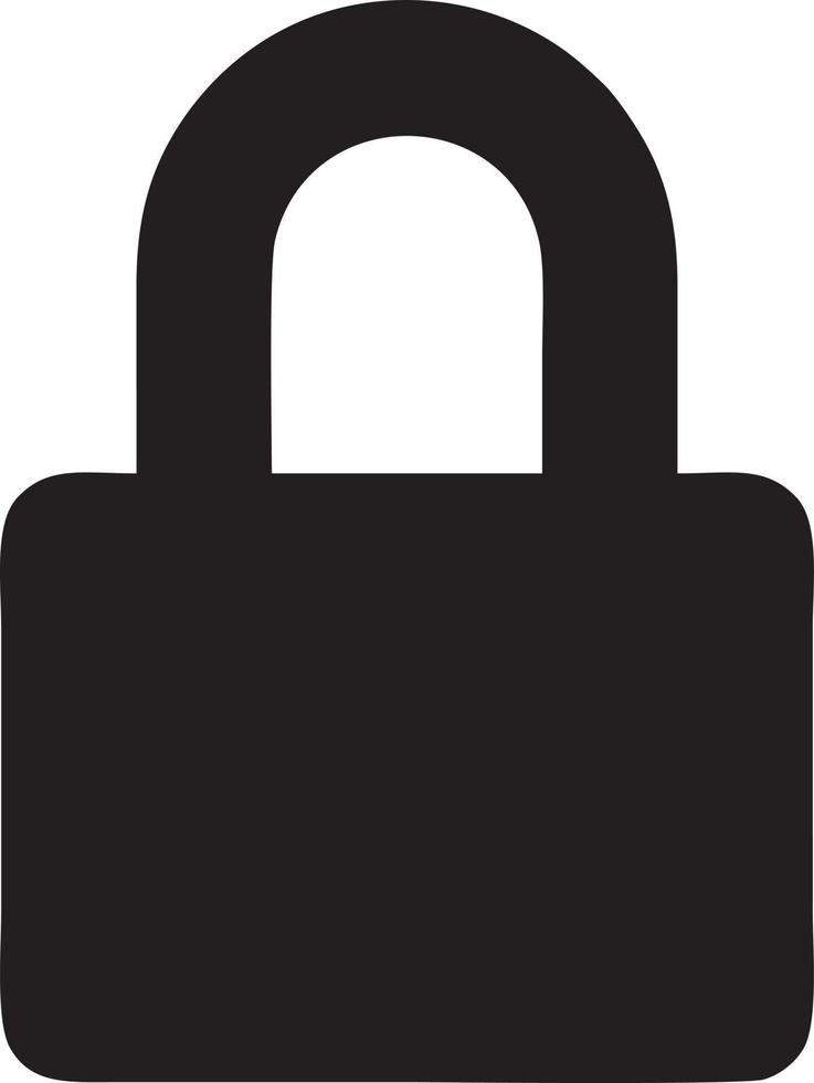 Lock security icon symbol vector image. Illustration of the key secure access system vector design. EPS 10