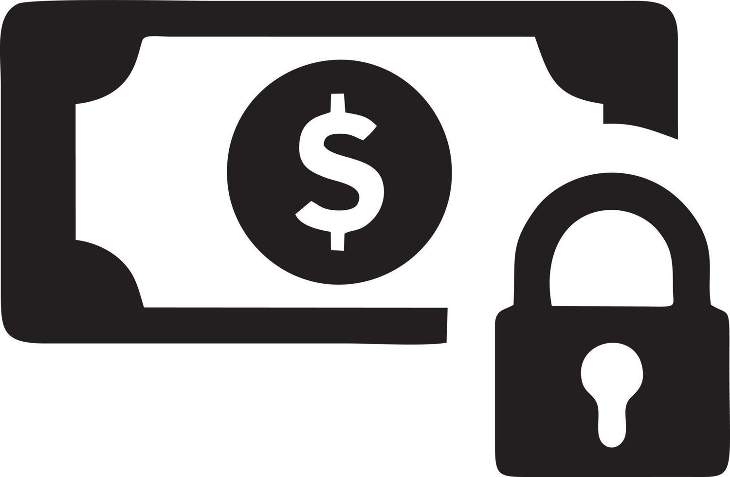 Lock security icon symbol vector image. Illustration of the key secure access system vector design. EPS 10