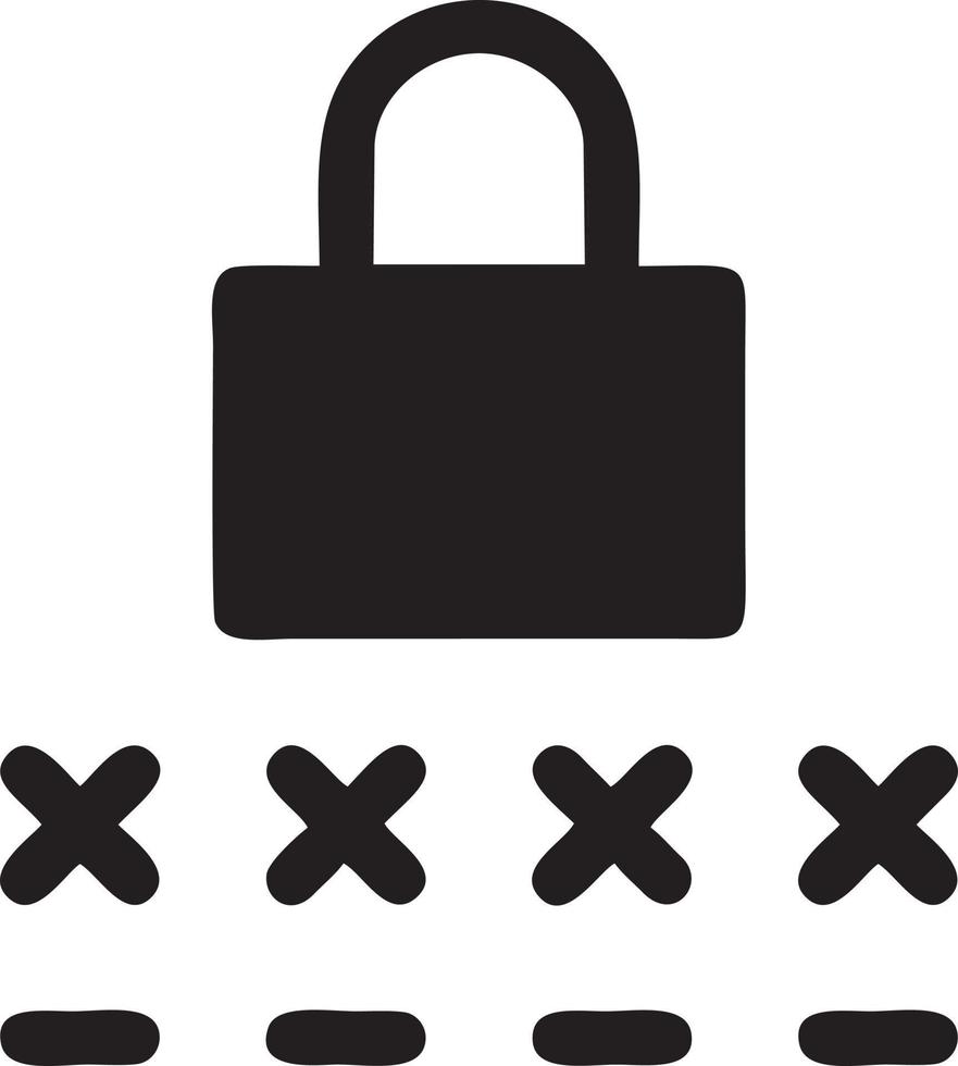 Lock security icon symbol vector image. Illustration of the key secure access system vector design. EPS 10