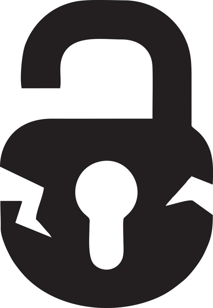 Lock security icon symbol vector image. Illustration of the key secure access system vector design. EPS 10